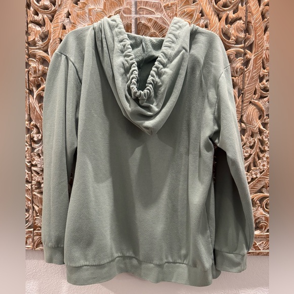 PINK by Victoria’s Secret Green Sweatshirt Hoodie- size M - Picture 2 of 7